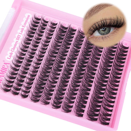 Yawamica front packaging showing 200pcs fluffy clusters and clear product benefit