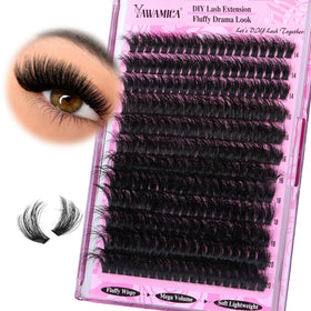 Yawamica front packaging showing 240pcs clusters and sizes for quick selection