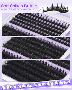 Yawamica spread of 12–20mm clusters highlighting customizable length options
