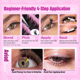 Yawamica lashes styled in brunch makeup look showing wearable soft-glam benefit