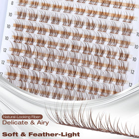 Yawamica worn on eyes close-up showing natural blended finish