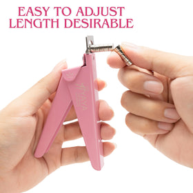 YAYA NAILS visible measurement scale on cutter for accurate length setting and quick sizing