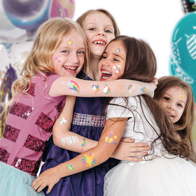 Yazhiji kids party lifestyle image showing fun lasting body art