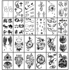 Yazhiji medium-sized sheets arranged to show varied chest and arm options