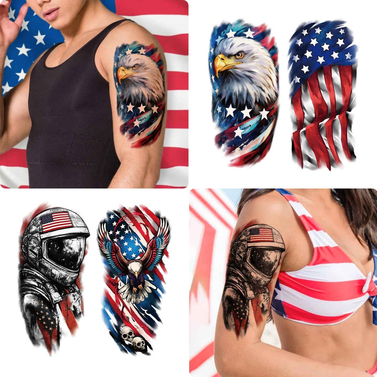 Yazhiji full sheet layout displaying multiple flag and star designs