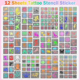 Yazhiji stencil applied on child's cheek demonstrating easy use