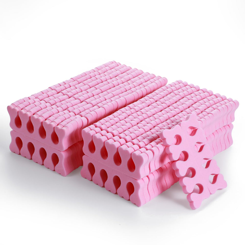 YBEATY front packaging showing 100 heart sponge separators and value pack benefit