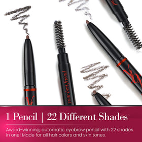 ybf twist-up lead closeup demonstrating creamy tip and precision for fine strokes
