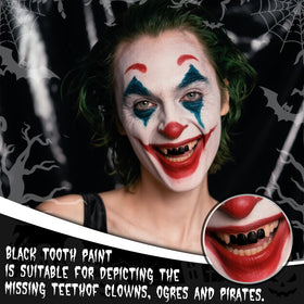 YBUETE applicator brush detail for precise tooth painting benefit