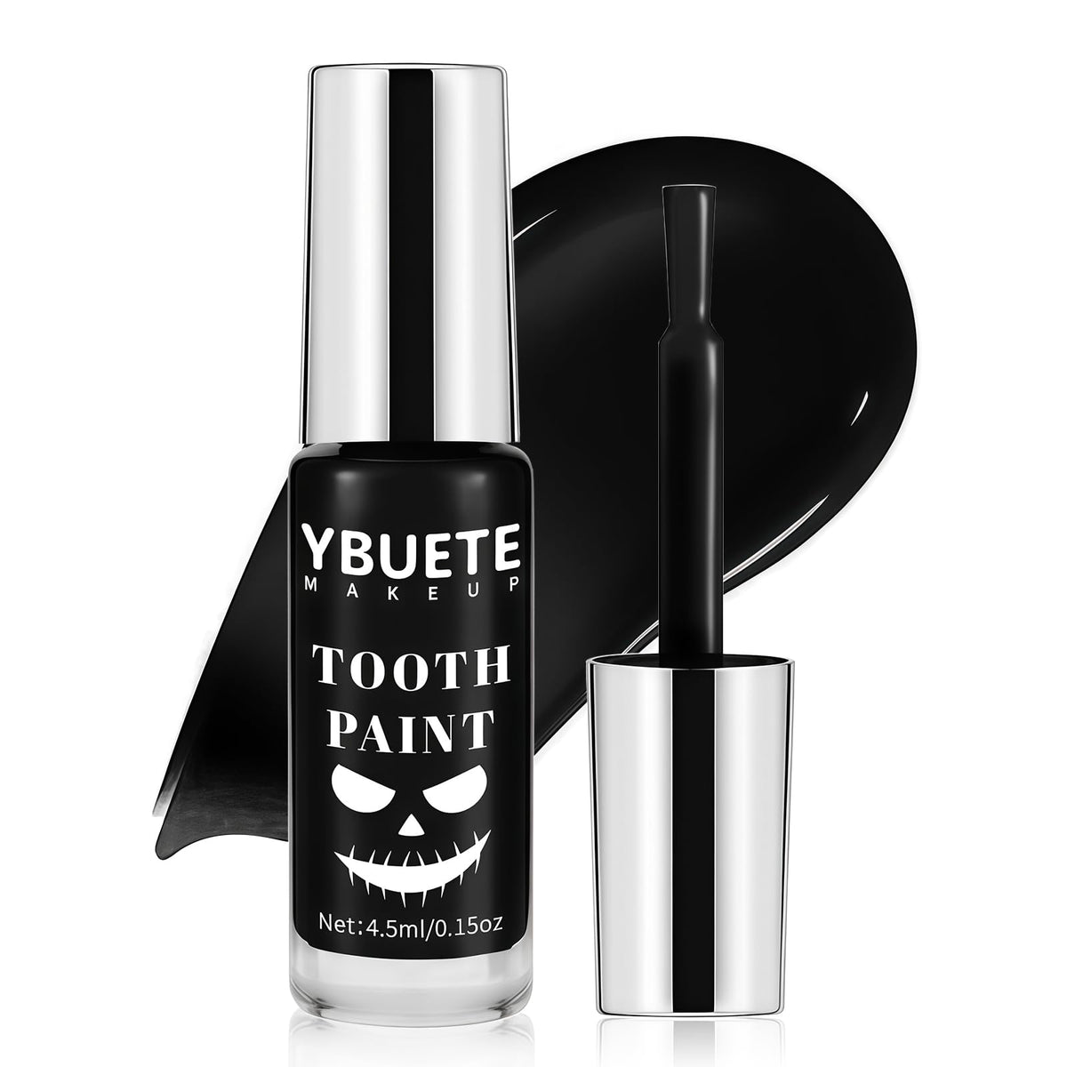 YBUETE front packaging showing black tooth paint for dramatic SFX