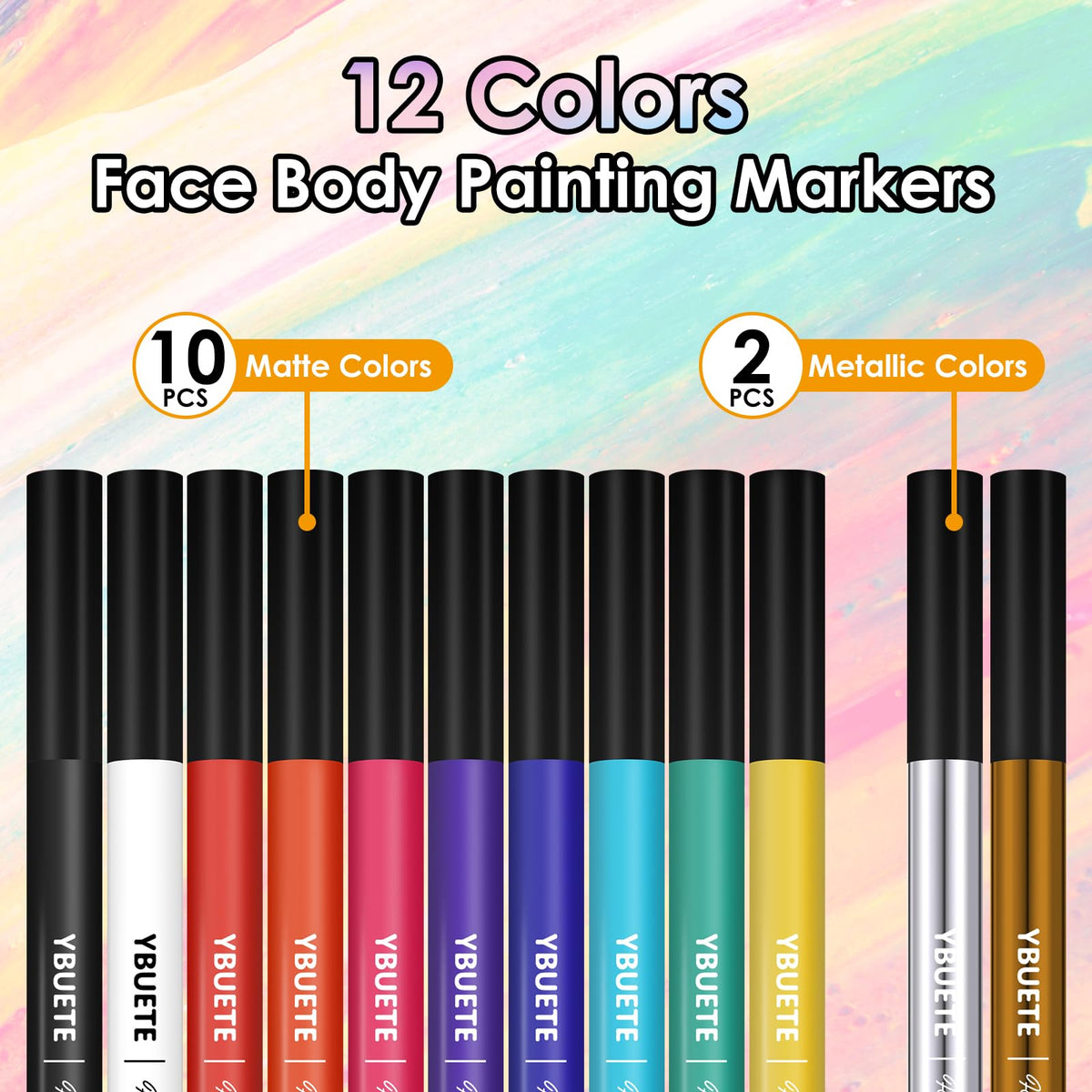 YBUETE marker tip close-up illustrating precise fine-line control