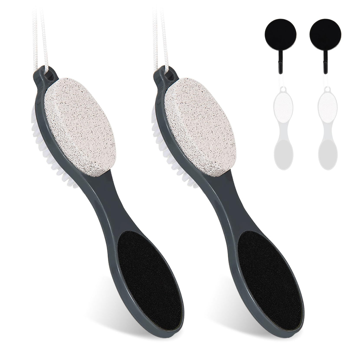 Yclin front view showing 4-in-1 pedicure tool and portable benefit