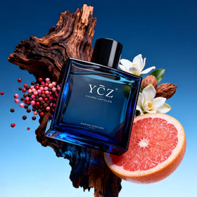 Ycz glass texture reflecting light highlighting premium bottle quality