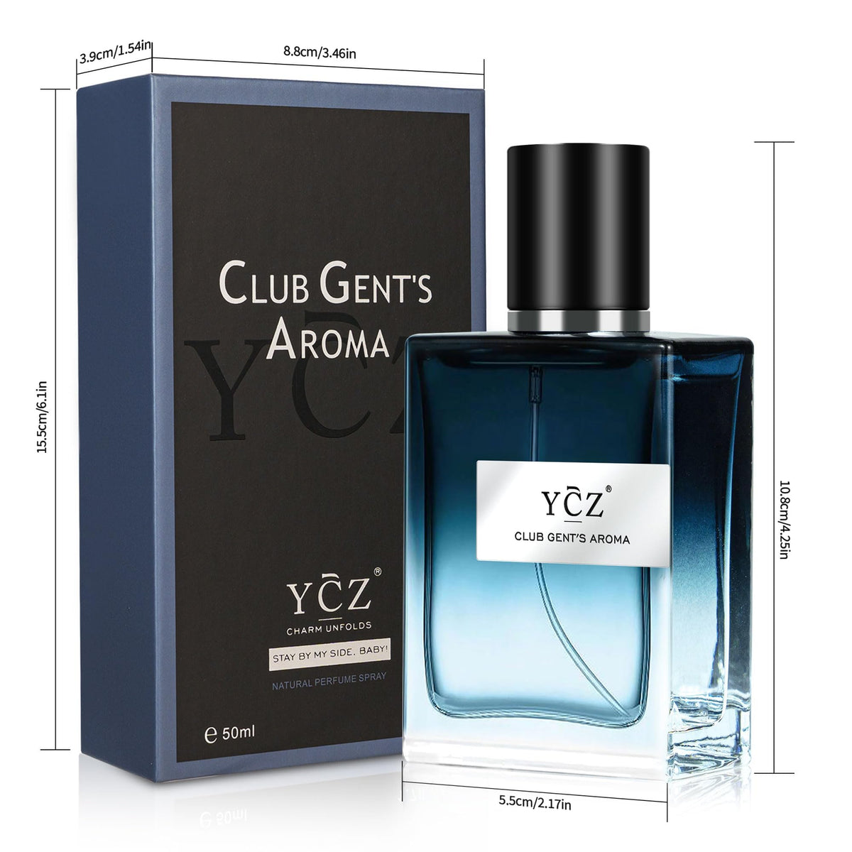 Ycz bottle inside travel kit showing compact carry-on convenience