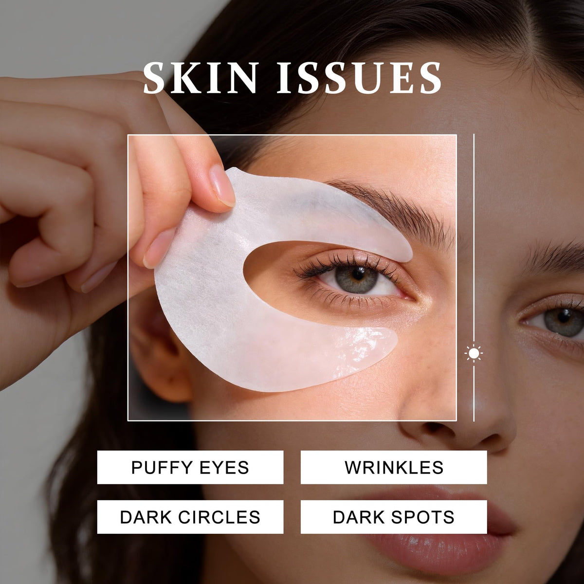 Ycz close-up of a single patch texture showing serum-rich surface and adherence