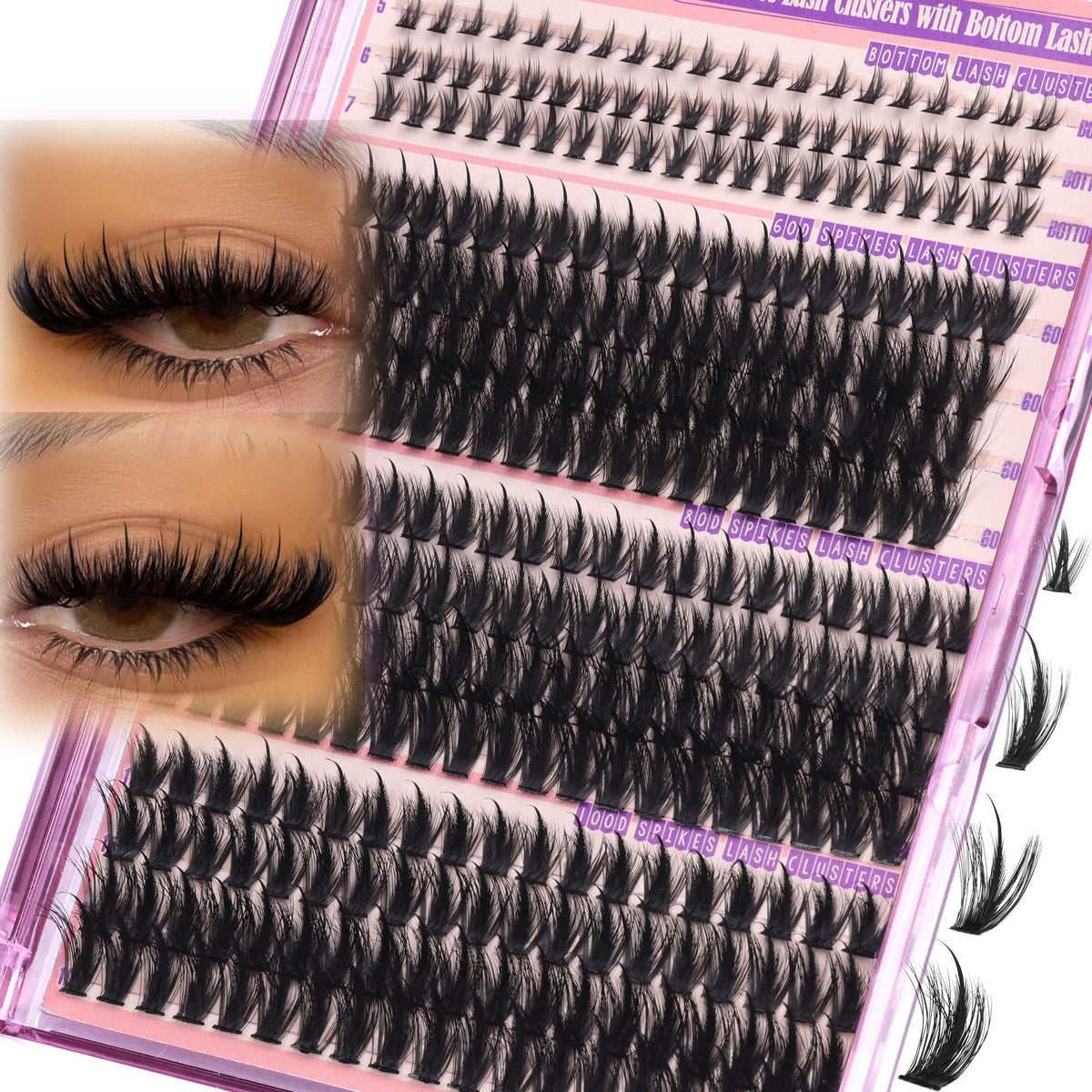 YDAGKH front packaging showing 296pc clusters and densities for easy selection