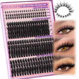 YDAGKH lifestyle look at night out showcasing bold, fluttery eye impact