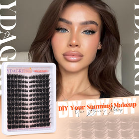 YDAGKH scale comparison displaying 8–20mm lengths for tailored eye shaping