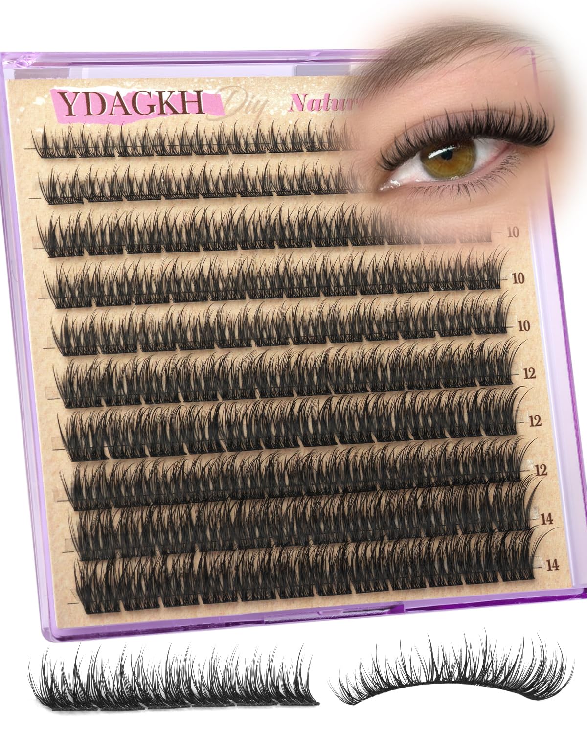 YDAGKH cluster next to finger showing lightweight scale