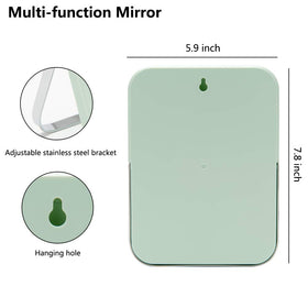 YEAKE close-up of HD glass surface highlighting distortion-free clarity benefit
