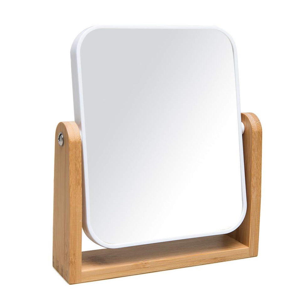 YEAKE front view on bamboo stand showing stable base and modern look