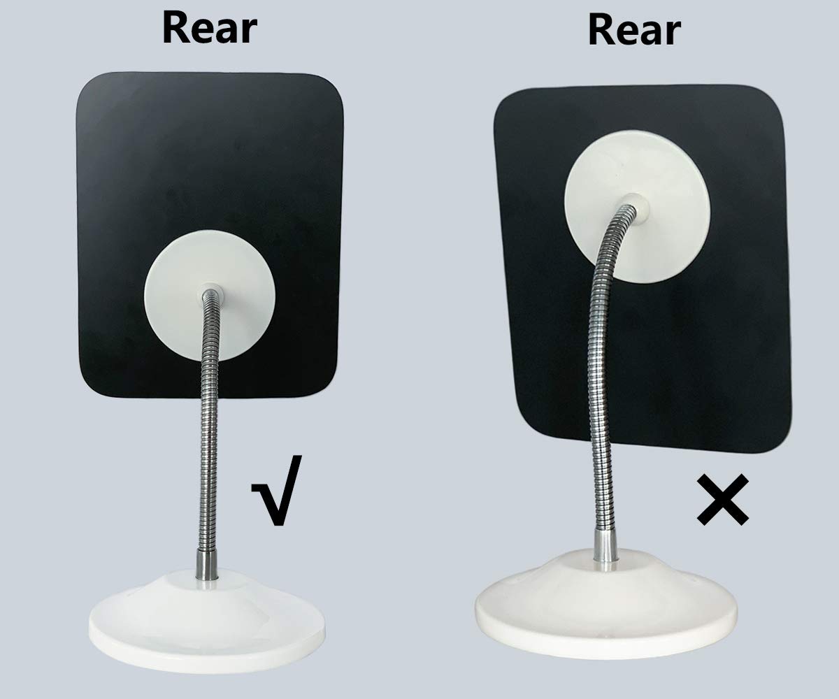 YEAKE gooseneck close-up showing flexible arm and secure positioning benefit