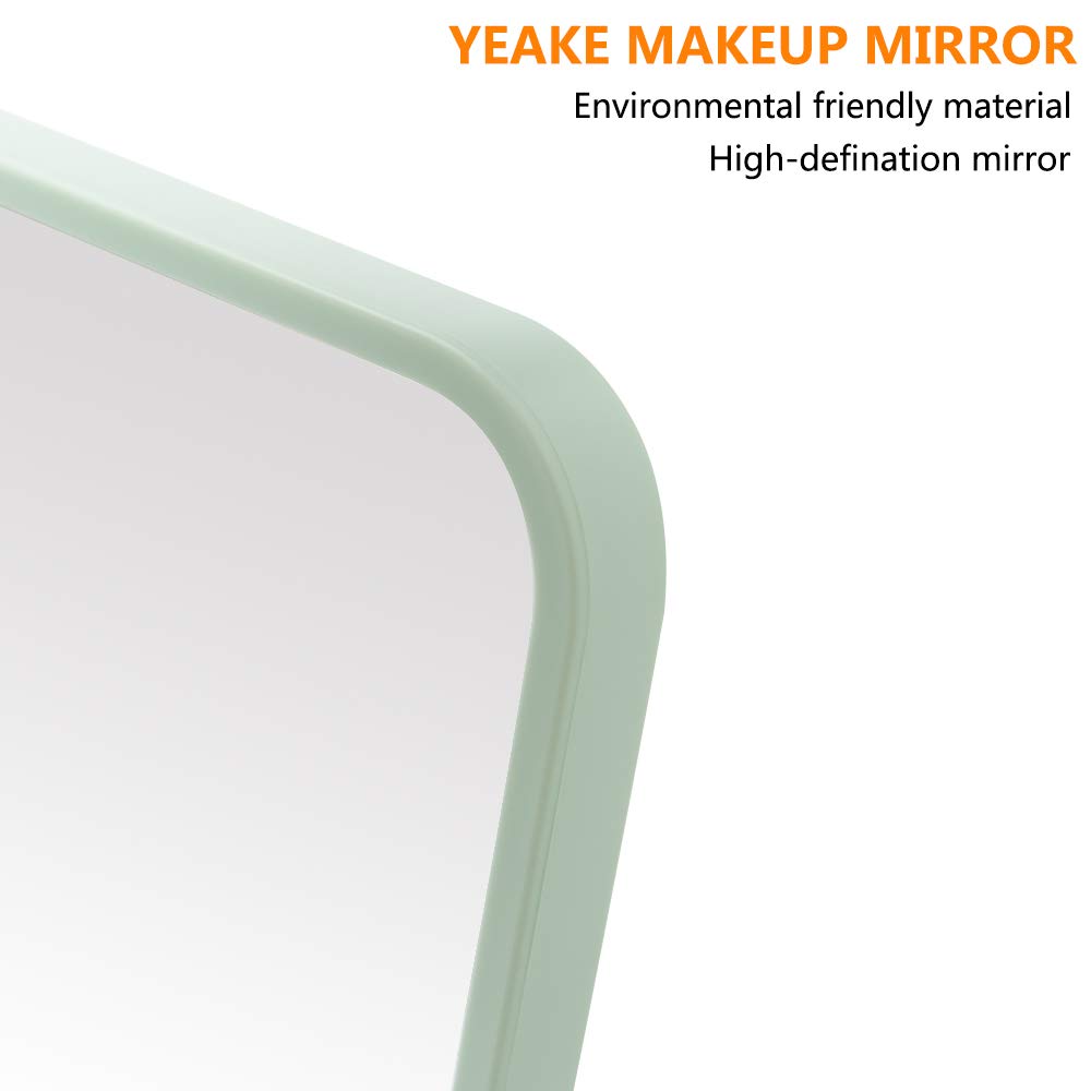 YEAKE side profile folded flat showing slim packable form and space-saving benefit