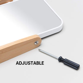 YEAKE held in hand to show compact size and travel convenience