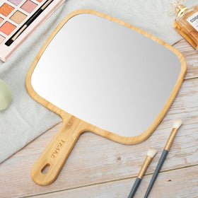 YEAKE size comparison with ruler showing the mirror’s large dimensions for coverage