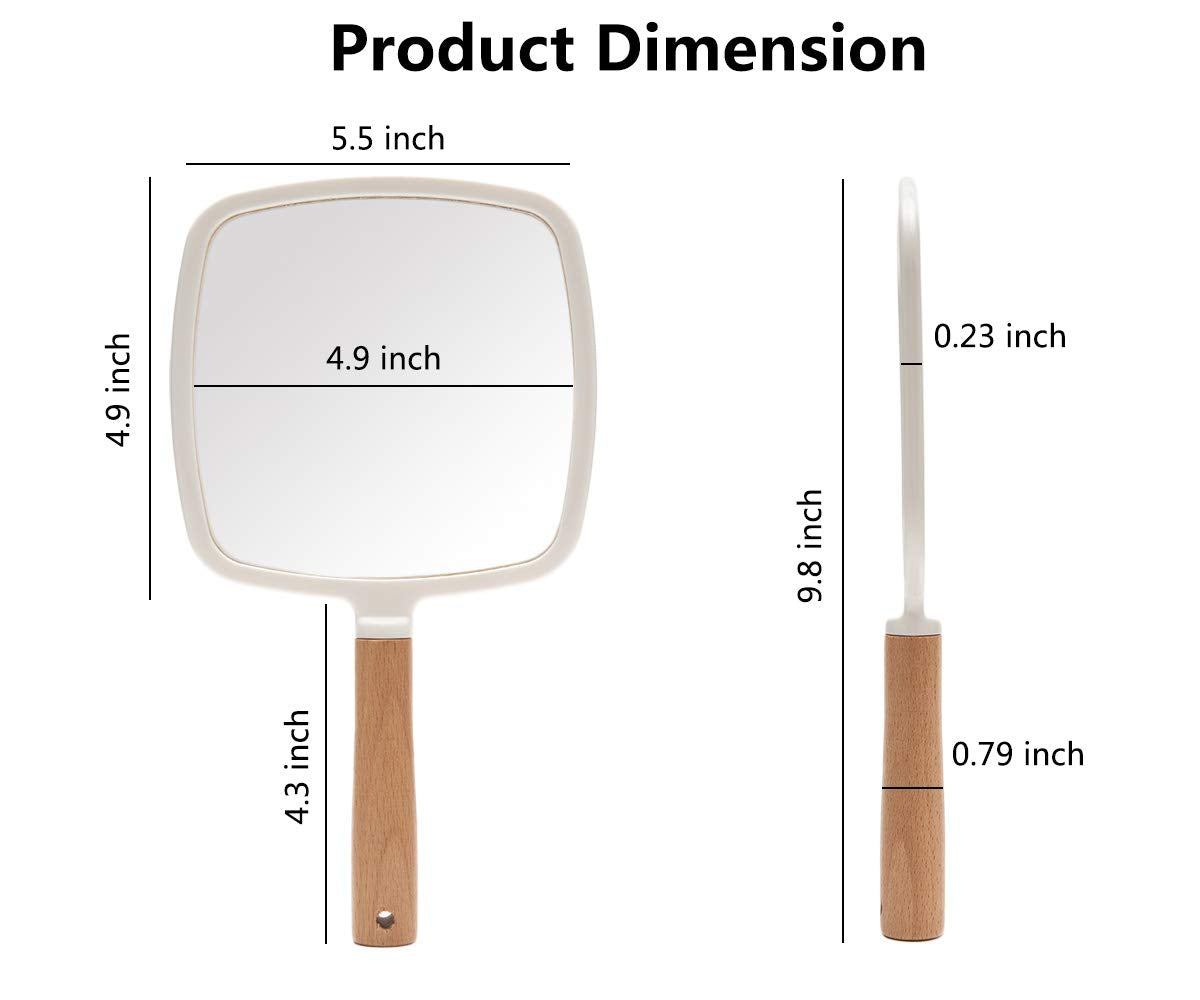 YEAKE wooden handle close-up highlighting natural grain and comfortable grip