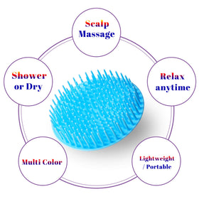 YEALIFE silicone bristle close-up highlighting gentle exfoliation and easy cleaning