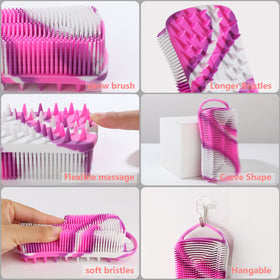 YEALIFE scrubber producing rich lather quickly with minimal body wash
