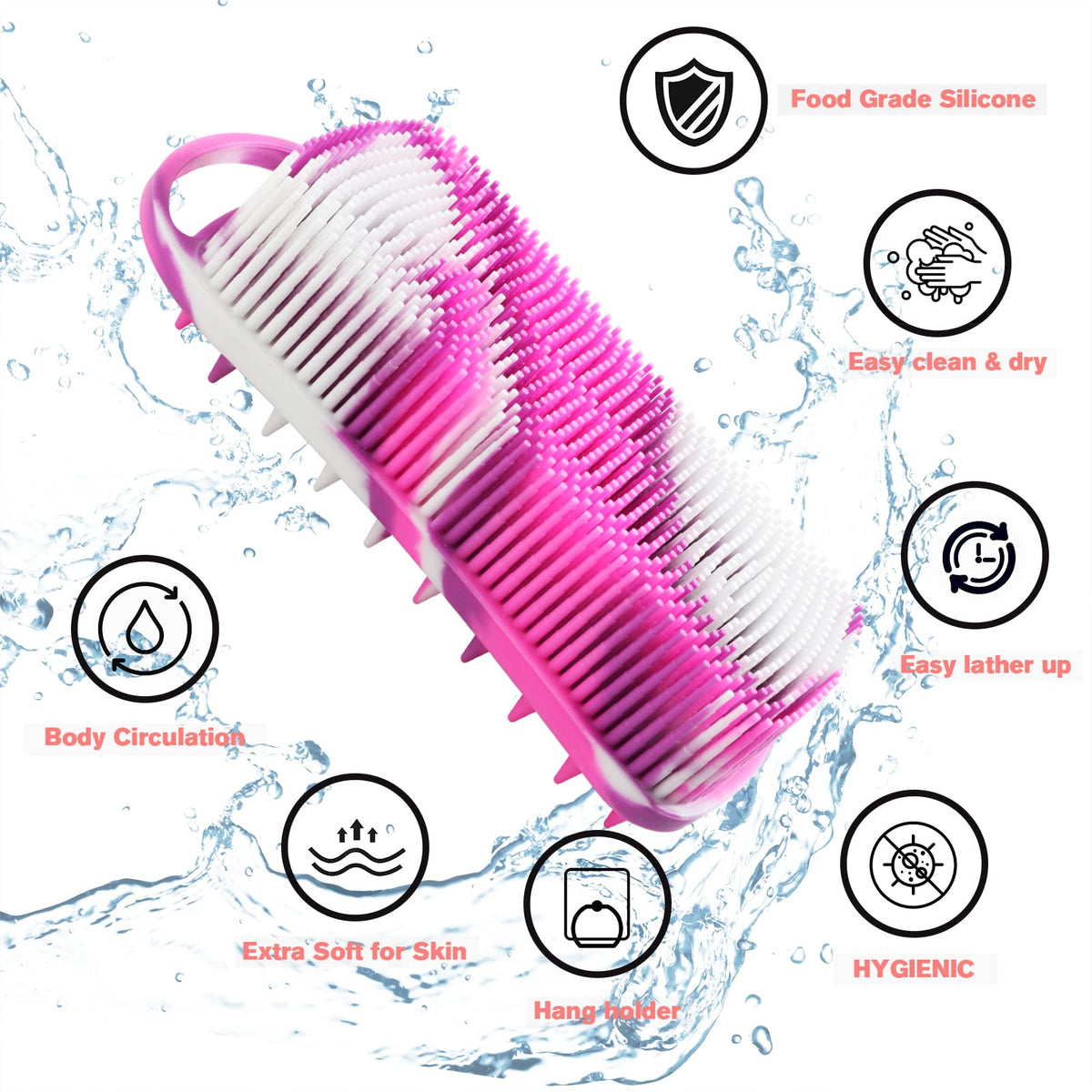 YEALIFE ergonomic grip in hand for comfortable control and easy scrubbing
