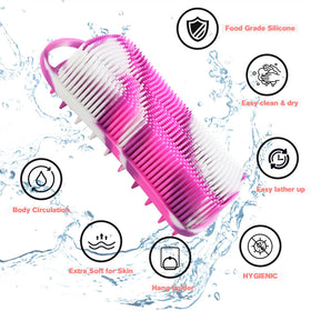 YEALIFE ergonomic grip in hand for comfortable control and easy scrubbing