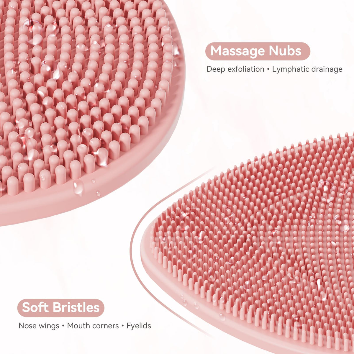 YEALIFE handheld scrubber showing ergonomic grip for controlled cleansing benefit