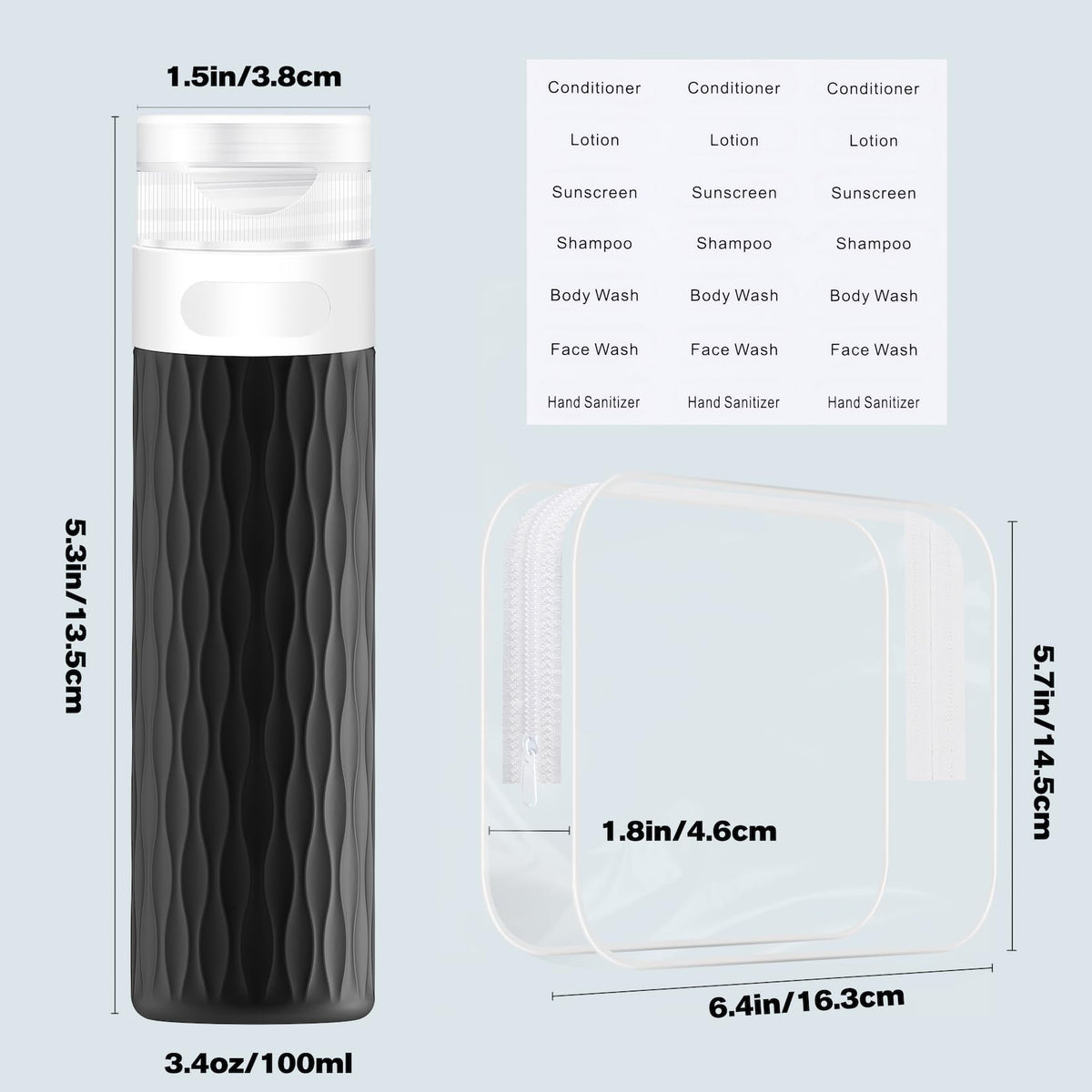 YEALIFE soft silicone texture being squeezed for simple dispensing