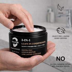 YEALIR label close-up displaying ingredients and clean-formula transparency benefit