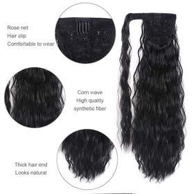 YEAME five comb clips and magic tie detail for secure fasten benefit
