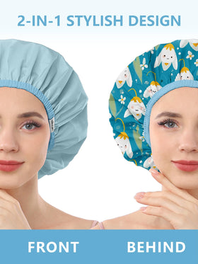 Years Calm reversible pattern and solid side visible, offering style variety and convenience
