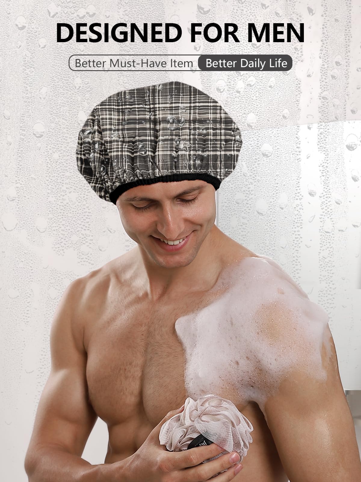 Years Calm waterproof lining closeup protecting hair from moisture