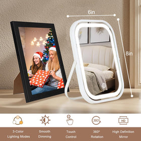 YEKKOPT close-up LED ring light delivering even illumination