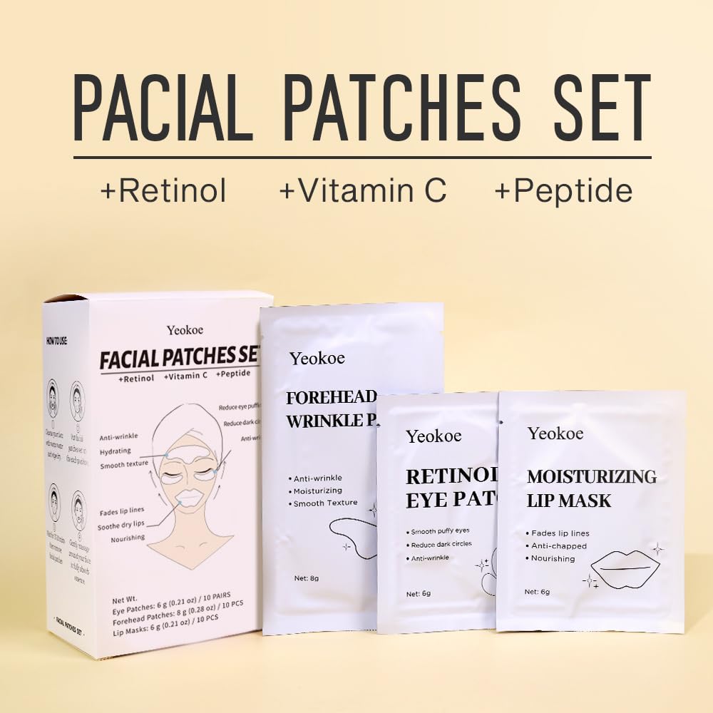 Yeokoe under eye patch applied under eye reducing puffiness and brightening