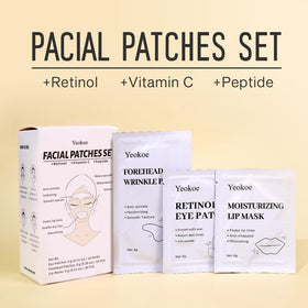 Yeokoe under eye patch applied under eye reducing puffiness and brightening