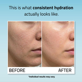 YEOUTH cream layered under makeup showing smooth base and non-pilling finish