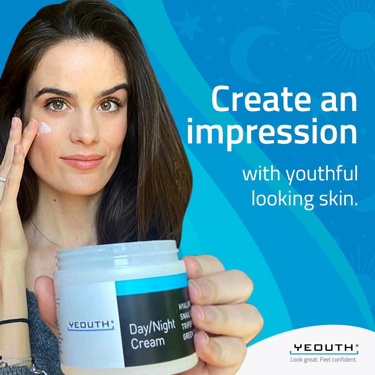 YEOUTH jar inside day bag showing travel-friendly moisturization convenience
