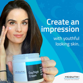 YEOUTH jar inside day bag showing travel-friendly moisturization convenience