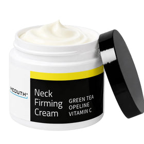 YEOUTH front packaging showing jar and label, highlighting firming benefits