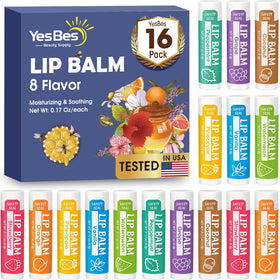 YesBes front packaging showing 16-pack and flavor icons for easy gifting