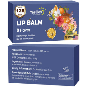 YesBes party favor display with tubes indicating bulk event distribution convenience