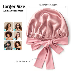 YFONG bonnet next to hand for size comparison showing 13-inch diameter